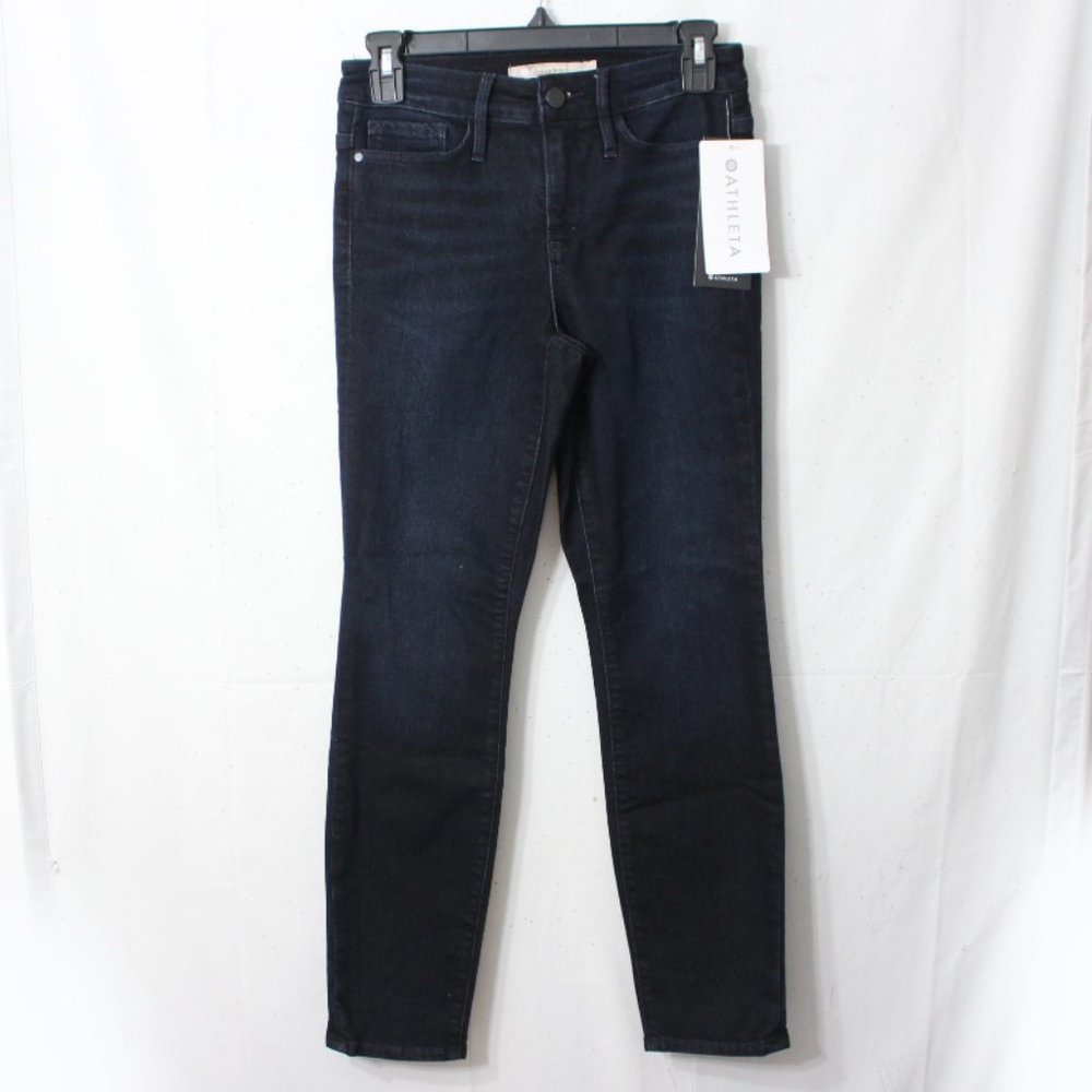 NWT Athleta Overdye Ankle Skinny Sculptek Jeans Size 0 - Picture 5 of 6